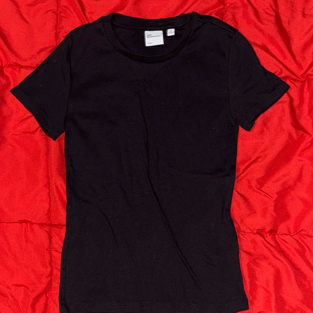 TNA Black HomeStretch Top